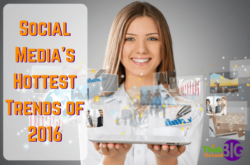 Social Media Hottest Trends in 2016