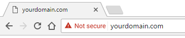 google-secure-notsecure