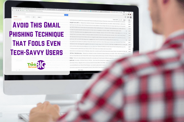 Gmail phishing technique
