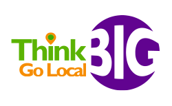 Think Big Go Local Logo