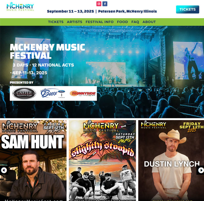 Mchenry music festival