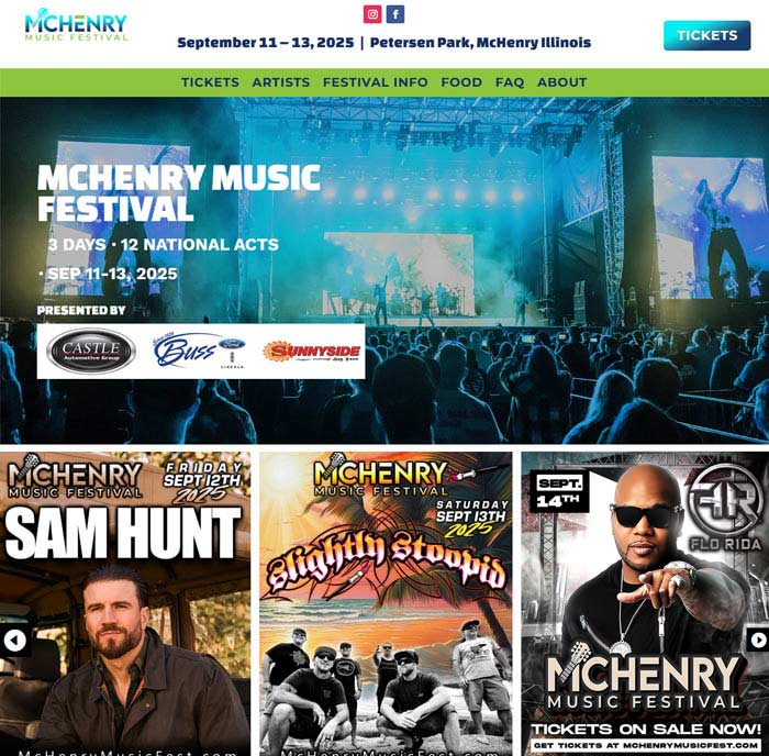 Mchenry music festival